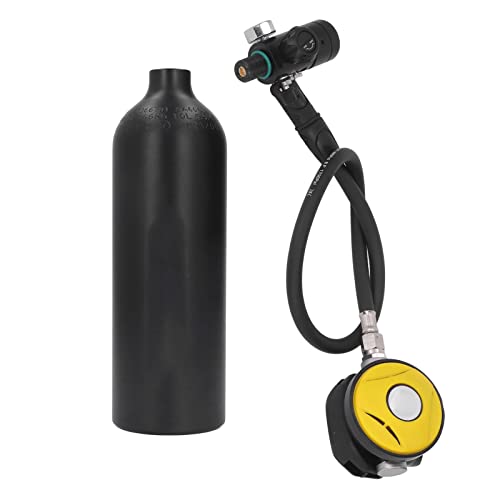 SPYMINNPOO 1L Tauchflaschen-Set, Tauchflaschen-Sauerstoffflaschen-Set, Tauchflaschen-Set für das Fahren Unter Wasser, Erkundung, Rettung von SPYMINNPOO
