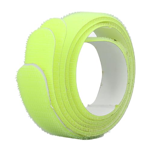 SPYMINNPOO 3 Stück Tennisschlägerbänder, Schlägerrahmen-Schutzband, Selbstklebendes Nylon-Schlägerschutzband (Leuchtendes Grün) von SPYMINNPOO