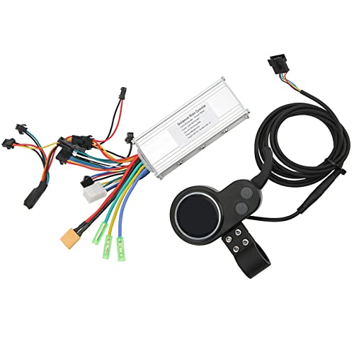 SPYMINNPOO Ebike Controller Kit,36V 48V 500W Bürsten Controller mit LCD Display Elektro Fahrrad Roller Motor Teile Zubehör von SPYMINNPOO