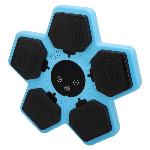 SPYMINNPOO Intelligente Musikboxmaschine mit Einstellbarem Sprungmodus für, Verbessert Reaktionsfähigkeit und Motorik mit Sicherheitsdesign, Indoor-Fitnessgerät für den Heimgebrauch (Blue) von SPYMINNPOO