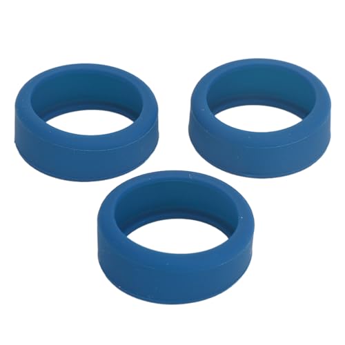 SPYMINNPOO Kratzfeste Silikon-Ringabdeckung, Sicher, Hautfreundlich, Leicht zu Reinigen, Ärmelschutz, Universell Passend für Alle Smart-Ringe (Navy blau) von SPYMINNPOO
