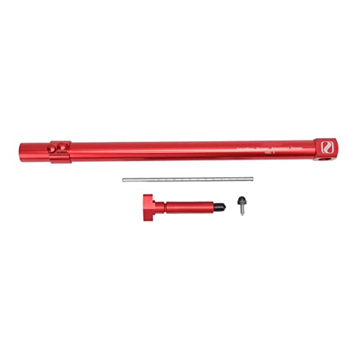 SPYMINNPOO Schaltauge-Ausrichtungslehre, Fahrrad-Schaltauge-Ausrichtungslehre, Schaltwerk-Korrekturschlüssel für die Reparatur (Rot) von SPYMINNPOO
