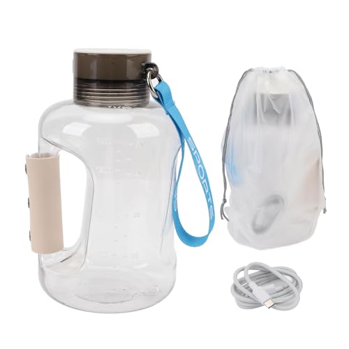 SPYMINNPOO Tragbare Wasserstoff-Wasserflasche mit Großem Fassungsvermögen, 1600 PPB, Verbesserte Gesundheit mit Fortschrittlicher Technologie, Sicher und Zuverlässig für den Familiengebrauch von SPYMINNPOO