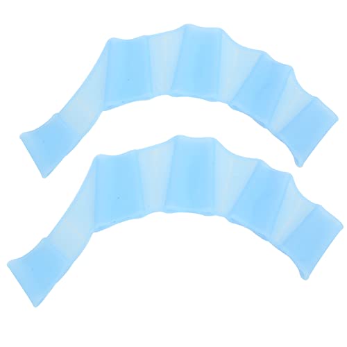 Schwimmfinger-Schwimmhandschuhe, Silikon-Handschwimmhandschuhe, Schwimmhandhandschuhe, Tauchhandschuhe (L) von SPYMINNPOO