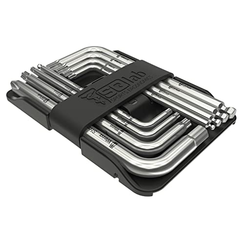 SQ-Tool NINE Key Card SQlab Multitool, Fahrrad Mehrfach Funktionswerkzeug von SQlab Silber Einheitsgröße von SQlab