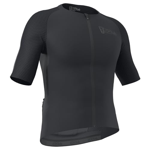 SQlab Herren Sq-Jersey One12 Fahrradtrikot, Schwarz, M EU von SQlab