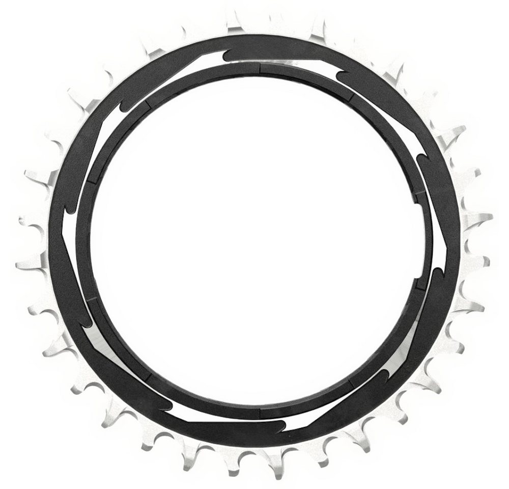 SRAM Fahrradkette SRAM Kettenblatt XX SL Eagle Transmission" 3mm Offset 32Z. schwarz sil von SRAM