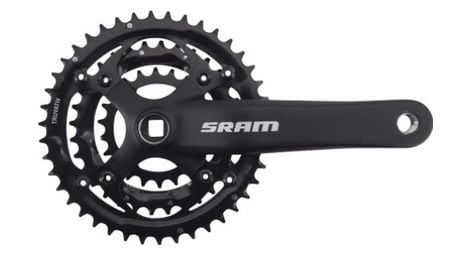 sram kurbelgarnitur s600 3 0 square 175mm 42 32 22 schwarz von SRAM