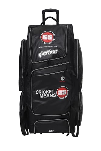 SS Men's Bags0267 Cricket Kit Bag, Black, One Size von SS