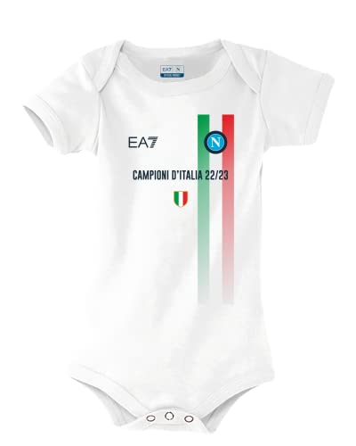 SSC NAPOLI Meister von Italien 22/23 Unisex-Body Kleinkinder, 18-24 Monate von SSC NAPOLI