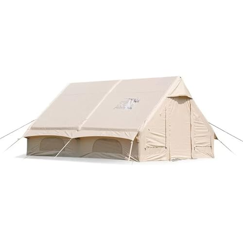 Aufblasbare 4-Jahreszeiten-Zelte für Camping, 12㎡ wasserdichtes, winddichtes aufblasbares Hauszelt für Erwachsene, einfach aufzubauendes aufblasbares Campingzelt für 5–8 Personen von SSLW