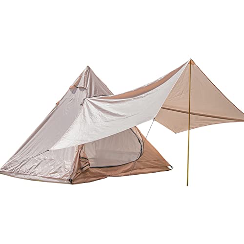 Camping Pyramid Tipi-Zelt für Erwachsene, indisches Tipi-Zelt für 2 Personen, leichtes, wasserdichtes, Doppellagiges Familienzelt – einfacher Aufbau von SSLW