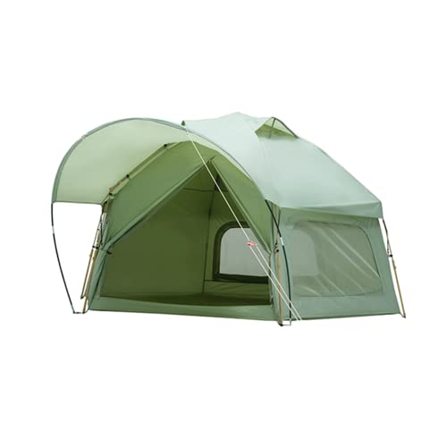 Camping-Sofortzelt – automatisches Zelt für 5–8 Personen, wasserdicht, Winddicht, Familienkabinenzelt mit Überdachung, einfach aufzubauen für Camping, Wandern, Bergsteigen von SSLW