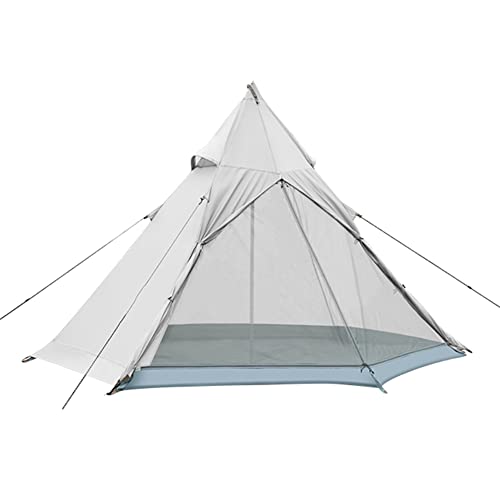 Outdoor-Campingzelt, Familienpyramidenzelt für Camping, Rucksackreisen, Wandern, Bergsteigen von SSLW