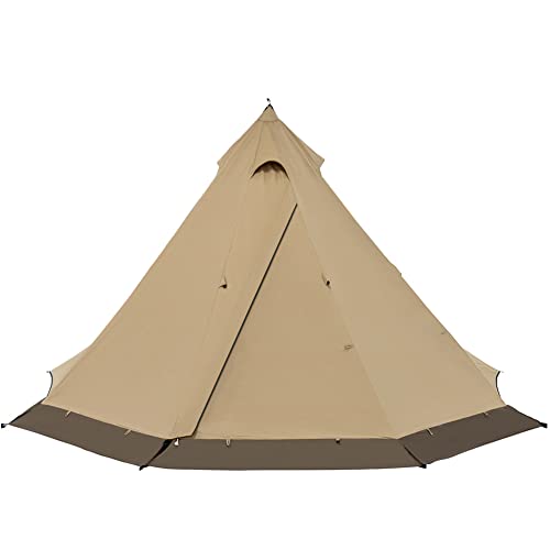 Pyramid Tipi-Zelt für Erwachsene Outdoor-Camping, sofortiger einfacher Aufbau, wasserdichte 4-Jahreszeiten-Zelte für Rucksackreisen, Wandern von SSLW