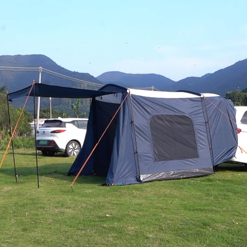 SUV-Zelt für 3–4 Personen mit Veranda für Camping, geräumiges Kofferraumzelt für Reisen, Campen im Freien – SUV-Zelt mit Heckklappenschutz von SSLW