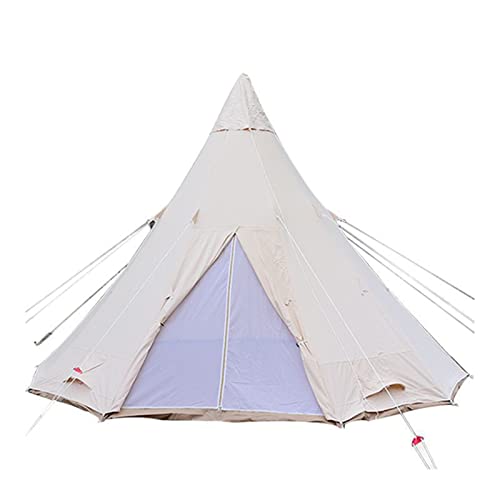 Tragbares, Wasserdichtes Camping-Pyramiden-Tipi-Zelt Für Den Außenbereich, Tipi-Zelt Für Erwachsene Mit Herdloch von SSLW