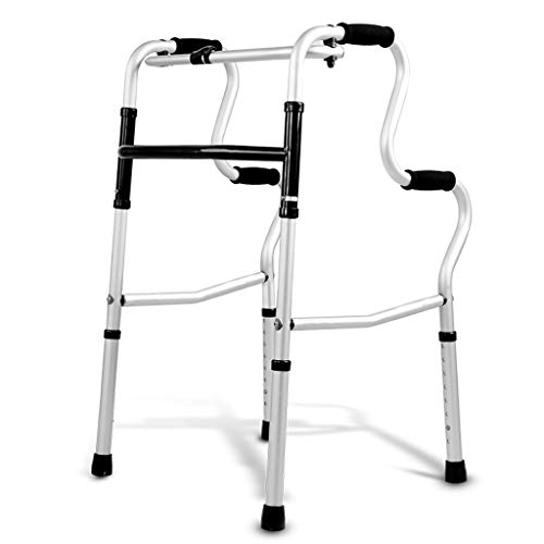.99 Multifunktions-Gehstock mit Gehhilfe, vierbeiniger Hocker für .99 für ältere Menschen, kann sitzen, leicht, zusammenklappbar, 99, rutschfeste Aluminiumlegierung, doppelter Komfort von SSRURYWZ