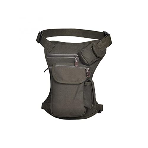 SSWERWEQ Crossbody Bag Herren Leinwand Messenger Bag Taille Tasche Hüftheben Multifunktionale Outdoor Camping Messenger Umhängetasche (Color : D) von SSWERWEQ