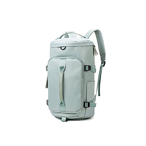 SSWERWEQ Reisetaschen Reiserucksack Große Kapazität Einzelner Schulter Sport Sporttasche Multifunktionale Reise Aufbewahrungstasche (Color : Green) von SSWERWEQ