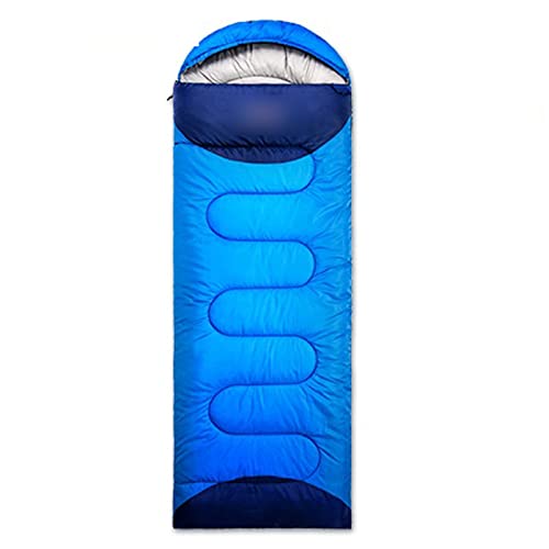 SSWERWEQ Schlafsack Outdoor Camping Sleeping Bag Ultralight Waterproof 4 Season Warm Envelope Backpacking Sleeping Bag for Outdoor Traveling Hiking (Color : B1.35KG) von SSWERWEQ