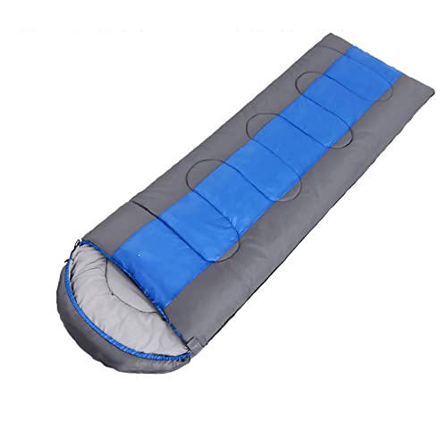 SSWERWEQ Schlafsack Outdoor Lightweight Warm Cold Outdoor Sleeping Bag Waterproof Camping Gear Equipment Portable Sleeping Bag for Traveling Hiking (Color : A) von SSWERWEQ