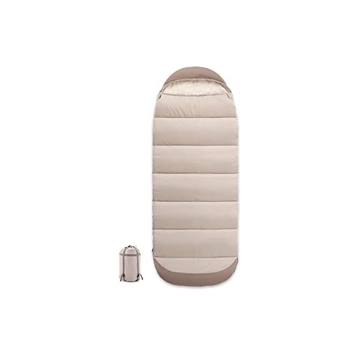 SSWERWEQ Schlafsack Outdoor Outdoor Ultralight Single Sleeping-Taschen mit breiteren Baumwoll-Winter-Camping-Schlafsack kann gespleißt von SSWERWEQ