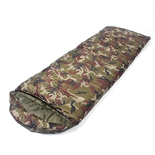 SSWERWEQ Schlafsack Outdoor Sleeping Bag Ultralight Camping Waterproof Sleeping Bags Thickened Winter Warm Sleeping Bag Adult Outdoor Camping Sleeping Bags (Color : B) von SSWERWEQ