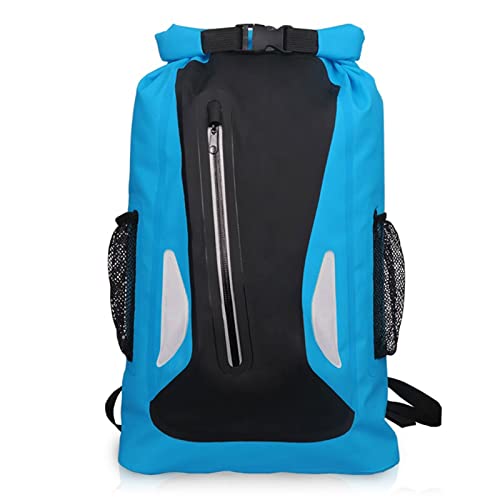 SSWERWEQ Wanderrucksäcke Waterproof Bag Backpack Ultralight Dry Rafting Camping Hiking Swimming Waterproof Bag Dry Bag Outdoor Travel Kits Reflective von SSWERWEQ