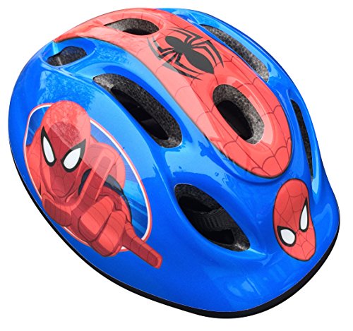 STAMP Fahrrad Helm Spiderman, Blau, S von Marvel