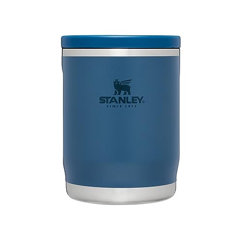 Stanley Adventure To-Go Food Jar 0.53L - Thermobehälter für Essen - 6 Stunden Heiß - 6 Stunden Kalt - Auslaufsicher - Einfaches Reinigen - Breite Öffnung - Spülmaschinenfest - BPA Frei - Abyss von STANLEY
