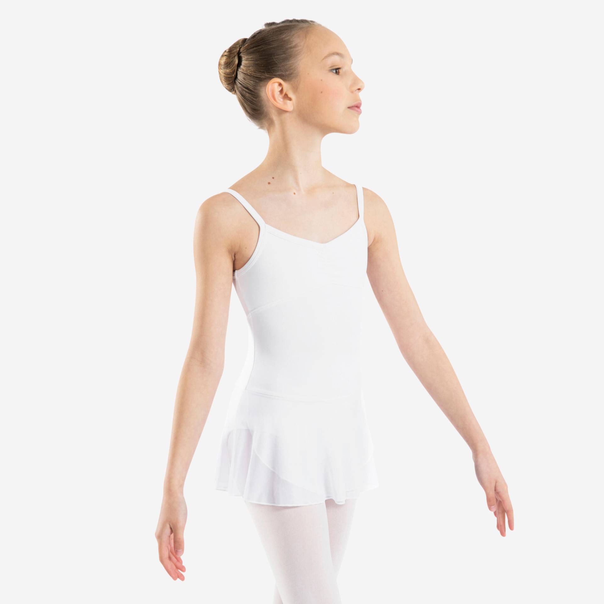 Ballett-Trikot Mädchen - weiss von STAREVER