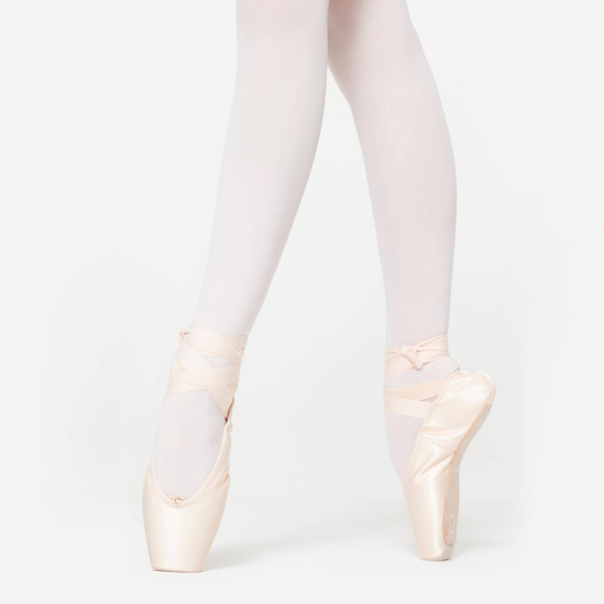 Spitzenschuhe weiche Sohle Einsteigerinnen - beige von STAREVER
