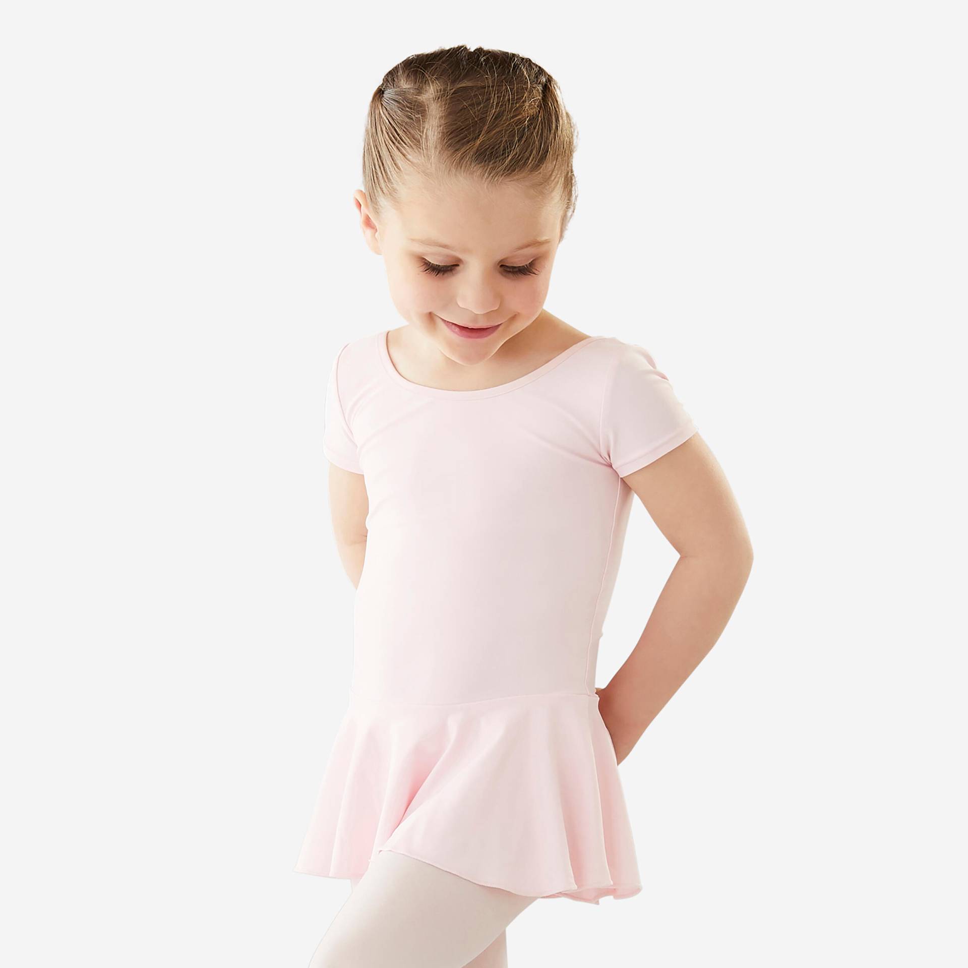 Tunika Ballett-Trikot Kinder rosa von STAREVER