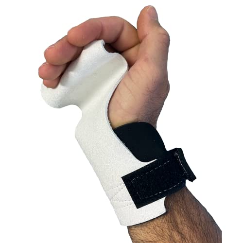Grip / Handschutz für WODs und Training Handschützer für Hände gegen Risse und Blasen für Herren und Damen (S, Weiss) von STENSED