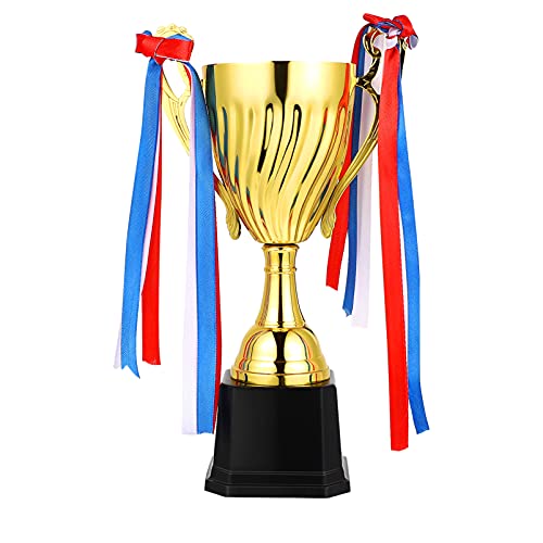 STOBOK Gold Award Trophäen: Personalisierte Gold Trophäen für Party, Requisiten, Belohnungen, Gewinnpreise, Wettbewerbe für Gewinner, Kinder und Erwachsene Preisverleihung von STOBOK