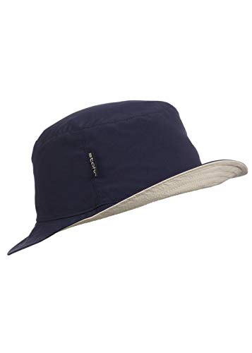 STÖHR Erwachsene Reversible Hat Hut, Marine-Sand, L-XL von STÖHR