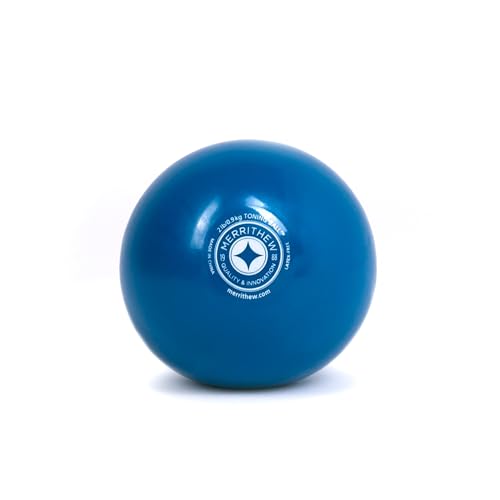 STOTT PILATES Toning Ball (Blue), 2 lbs / 0.9 kg von STOTT PILATES