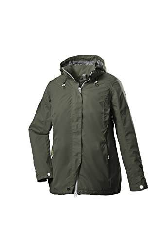 STOY Damen Funktionsjacke/Outdoorjacke mit abzippbarer Kapuze STS 11 WMN JCKT, helloliv, 48, 39624-000 von STOY