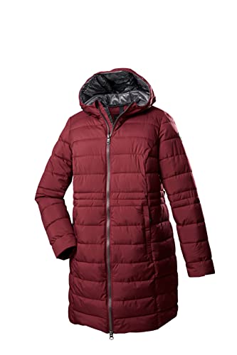 STOY Damen Parka in Daunenoptik mit Kapuze STW 12 WMN QLTD PRK, burgund, 48, 38826-000 von STOY