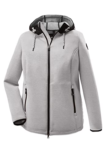 STOY Damen Scuba Jacke mit Kapuze - große größen STS 1 WMN JCKT, gebrochenes weiss, 46, 38098-000 von STOY