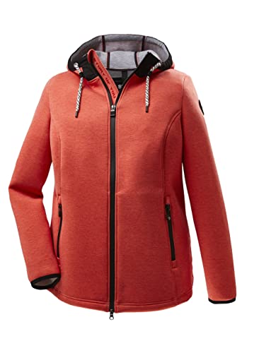 STOY Damen Scuba Jacke mit Kapuze - große größen STS 1 WMN JCKT, rot, 52, 38098-000 von STOY