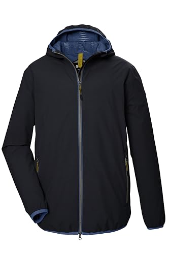 STOY Herren Packbare Funktionsjacke wasserdicht mit Kapuze - Große Größen STS 19 MN JCKT, dunkelnavy, 5XL, 43140-000 von STOY