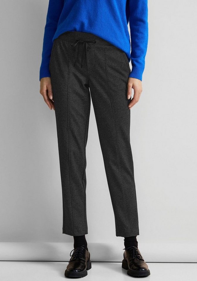 STREET ONE Jogger Pants in melierter Optik von STREET ONE