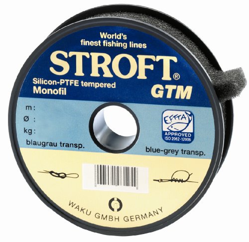 STROFT GTM - 0,12 auf der 100m Spule blaugrau/transparent von STROFT