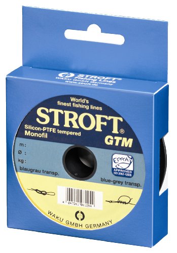 STROFT GTM - 0,16 auf der 100m Spule blaugrau/transparent von STROFT