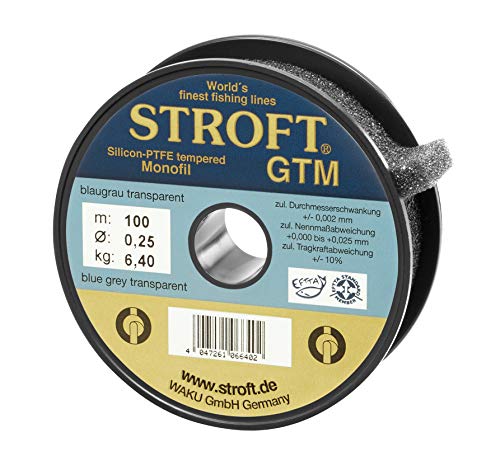 Line Stroft GTM Angelschnur, Monogarn, 200 m), Unisex, 0,220mm-5,1kg von STROFT