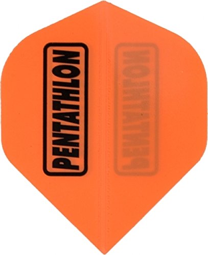 STRONG Pen-Tathlon Pentathlon Flights 3 Stück (Neon-Orange) von STRONG