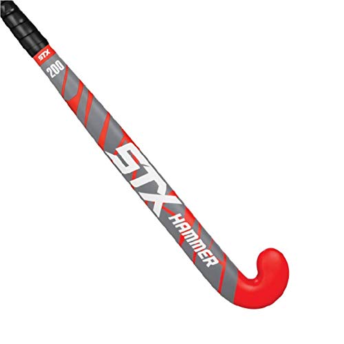 STX Hammer Hockeyschläger, rot/schwarz, 34.5 inches von STX