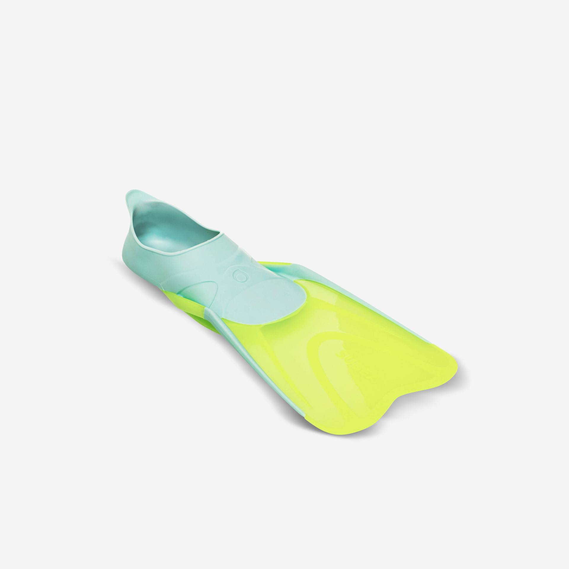 Tauchflossen Kinder - FF 100 Soft neon von SUBEA